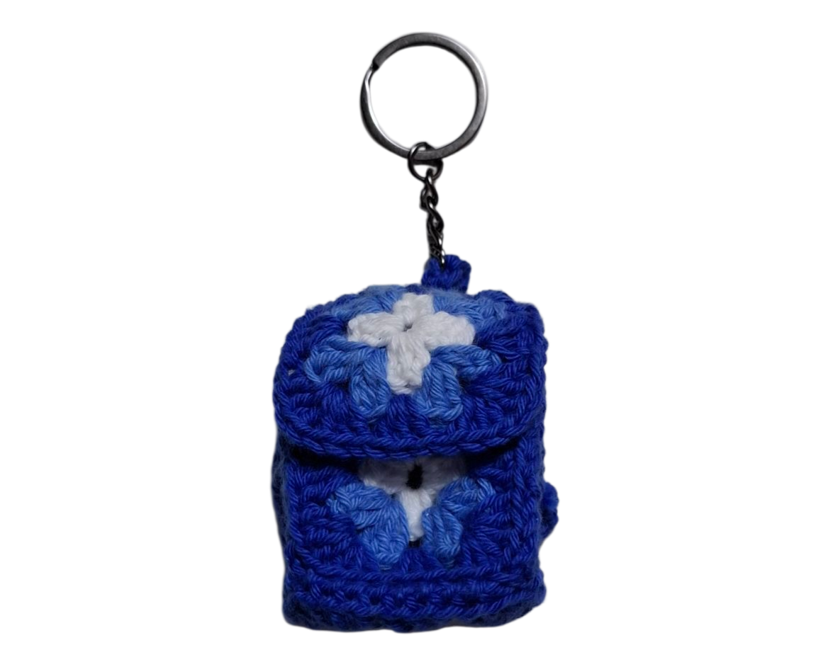 Porta-chaves Amigurumi – Bolsinha em Crochê | Várias Cores & 2 Modelos Exclusivos