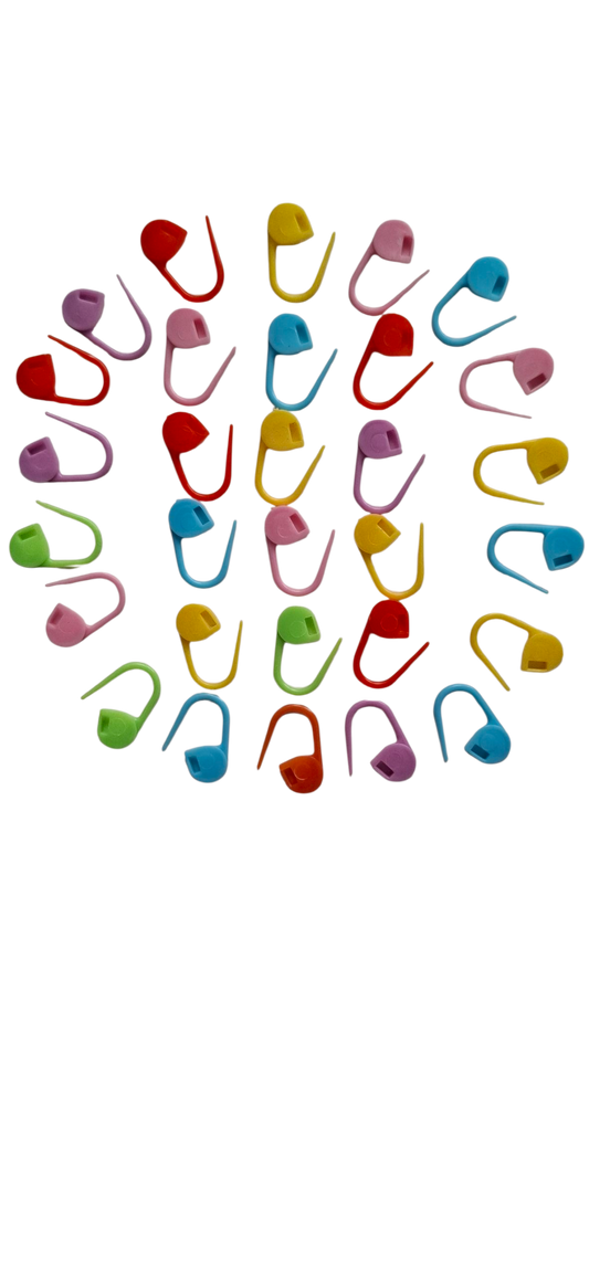 Marcadores de Croché Multicolor Drops – Pack de Marcadores Coloridos