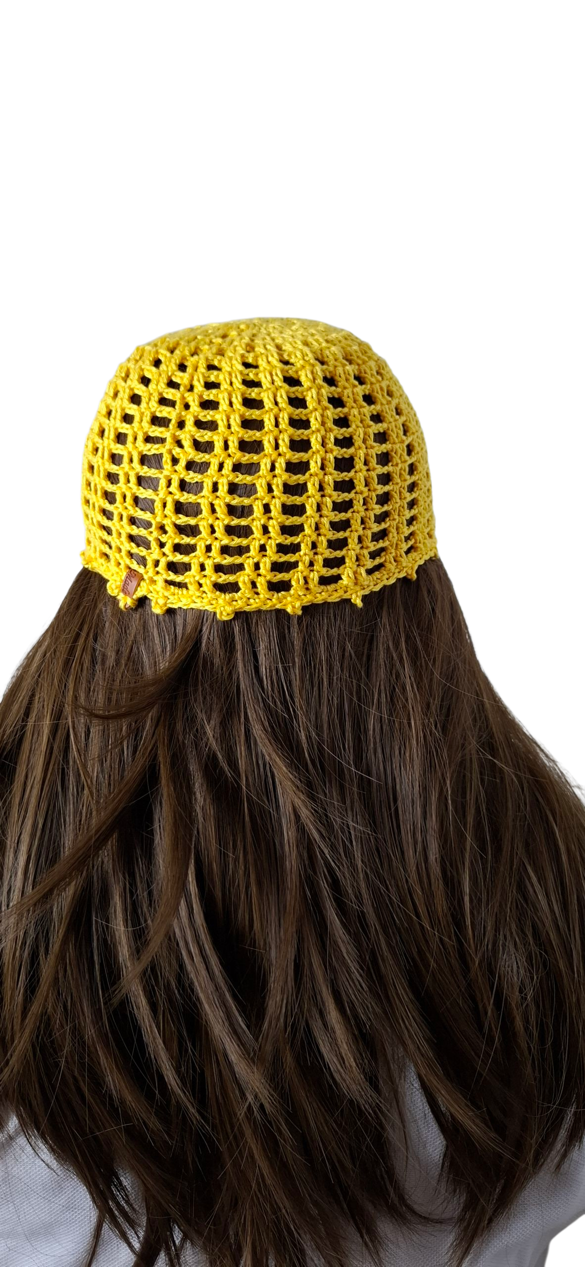 Head Piece Handmade em Algodão Mercerizado – Peça Exclusiva do L’Amuleto Atelier