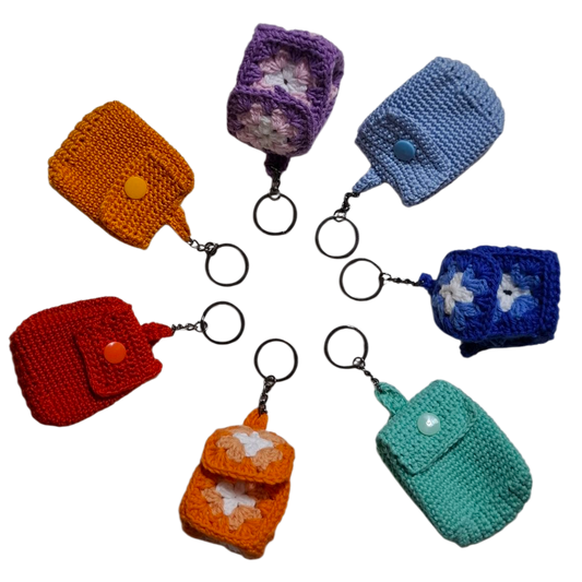 Amigurumi Keychain – Crochet Pouch | Various Colors &amp; 2 Exclusive Designs
