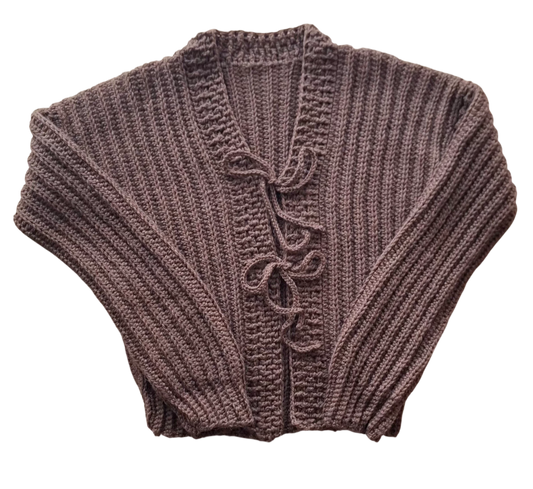 Padrão de Crochet Cardigan Cozy Winter