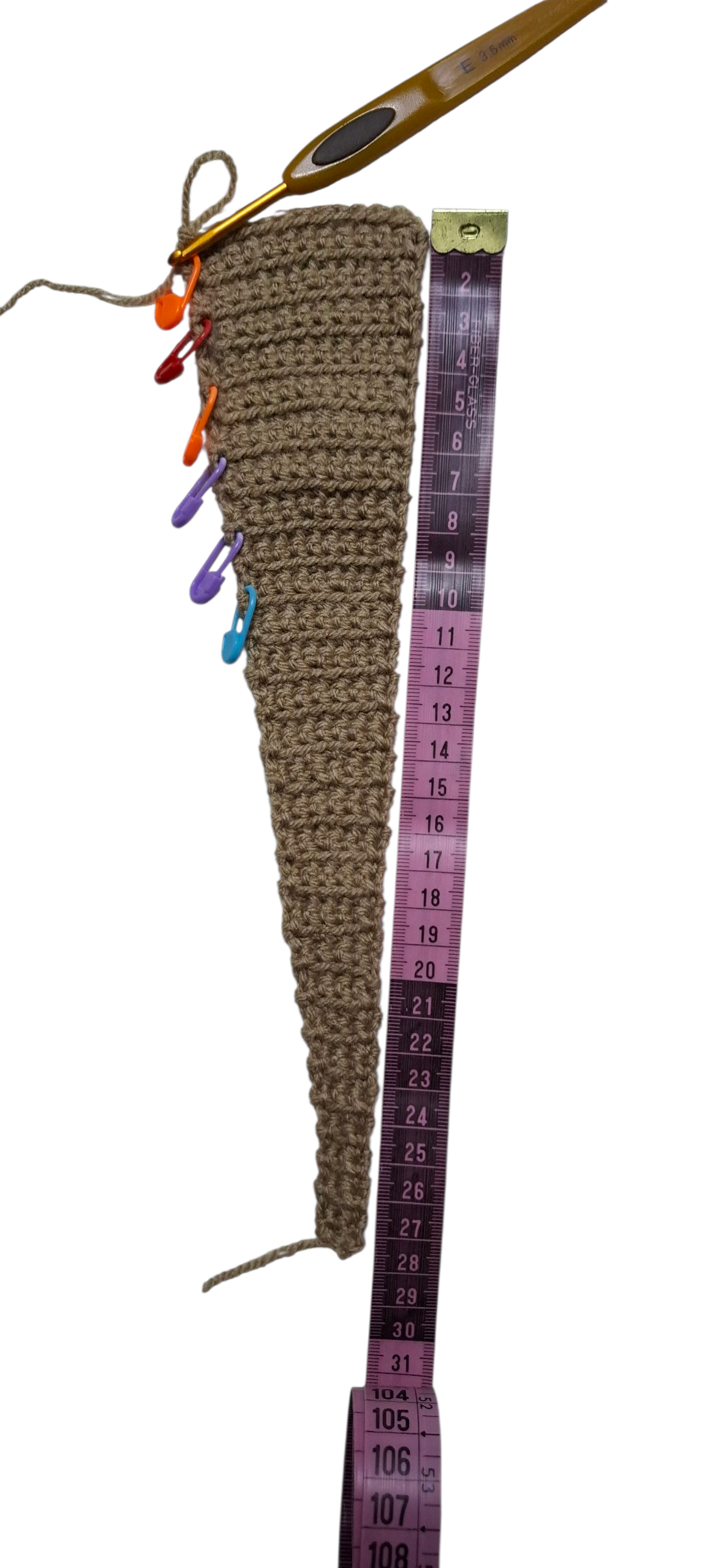 Padrão Digital de Crochê — Cachecol Winter Hug | PDF Instantâneo