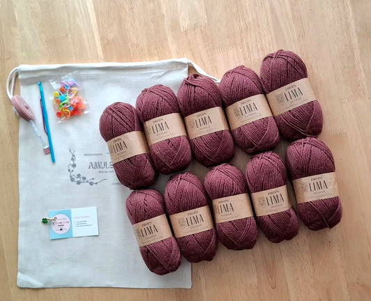 Kit Cardigan Sem Frustração – Materiais Curados para um Casaco Perfeito