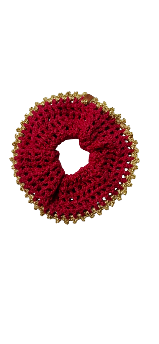 Scrunchies Elásticos de Cabelo em Múltiplas Cores – Feitos à Mão