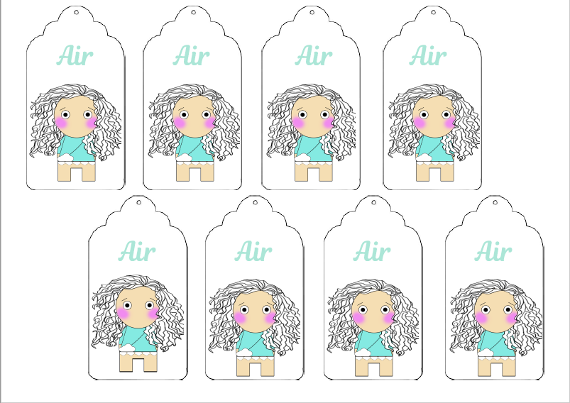 Padrões Amigurumi Elementos da Natureza – Bonecas Vento | Coleção Sustentável Bilíngue (PT/EN)