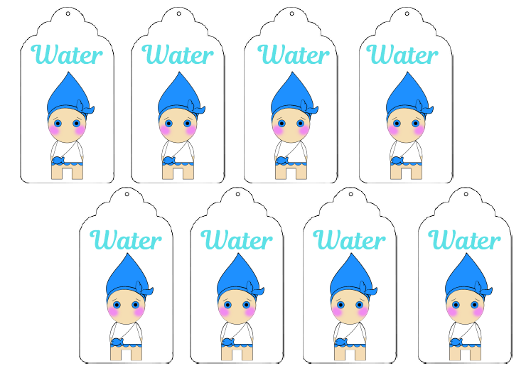 Padrões Amigurumi Elementos da Natureza – Boneca  Água | Coleção Sustentável Bilíngue (PT/EN)